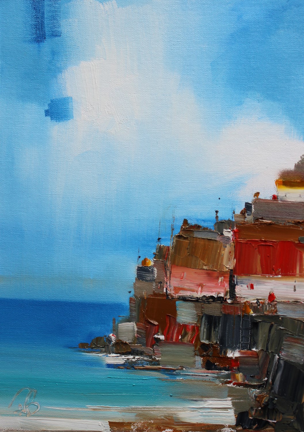 'Harbour Town' by artist Rosanne Barr